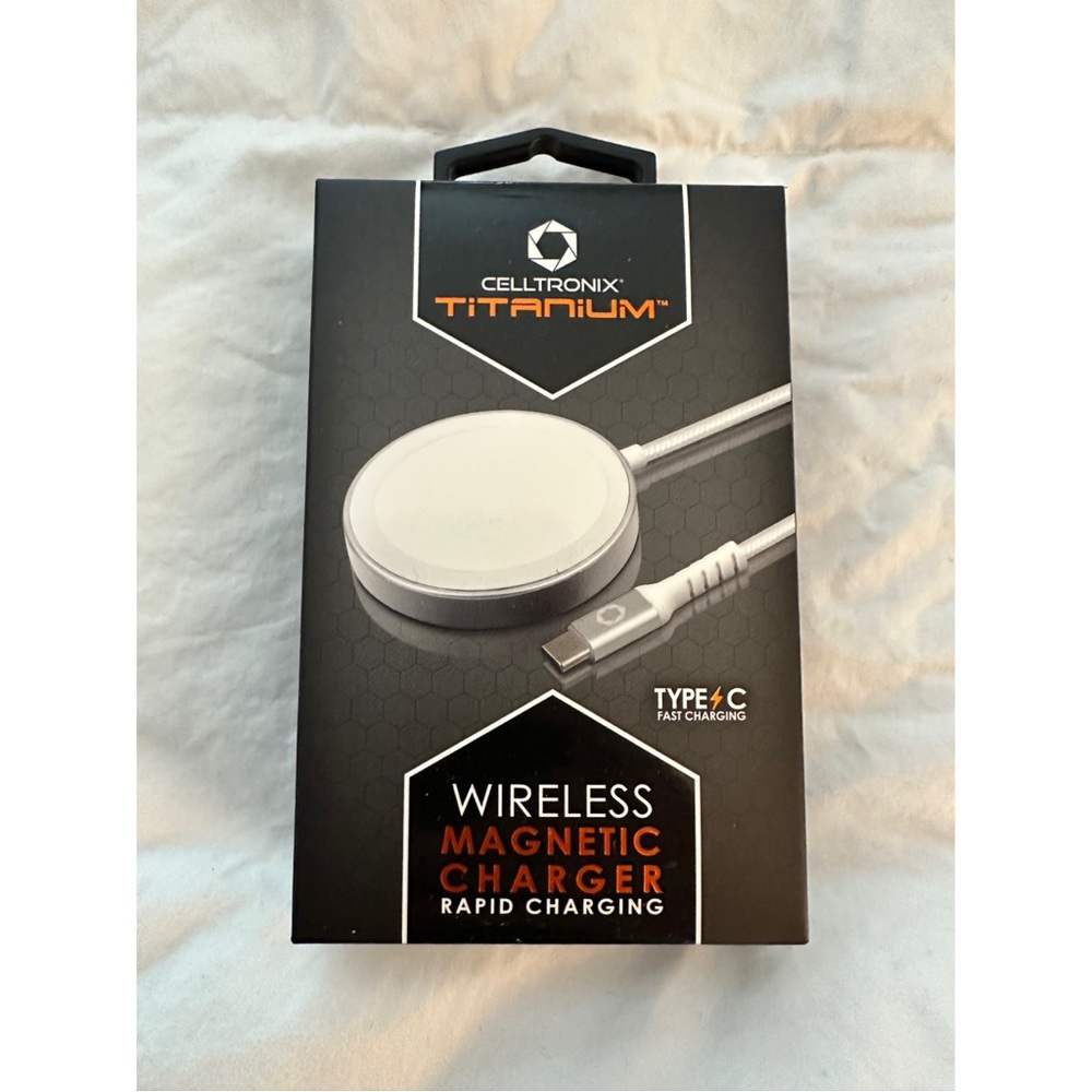 BRAND NEW Celltronix Titanium Wireless Rapid Charging Magnetic Charger